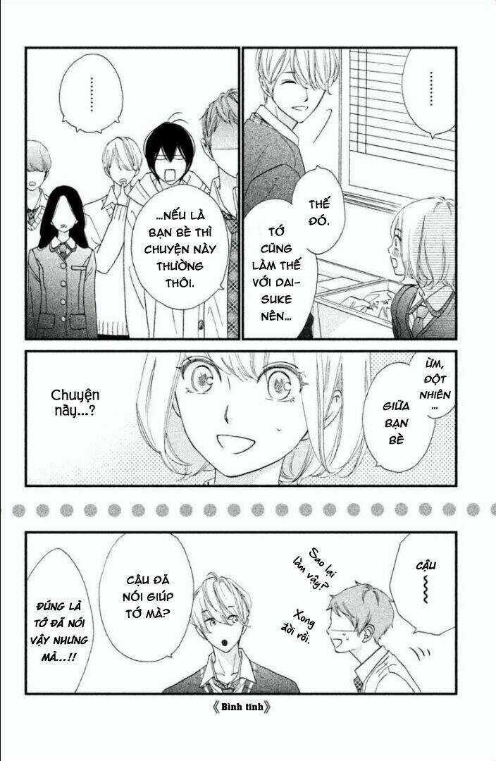 Zettai Ni Tokimeite Wa Ikenai! Chapter 15.5 trang 4