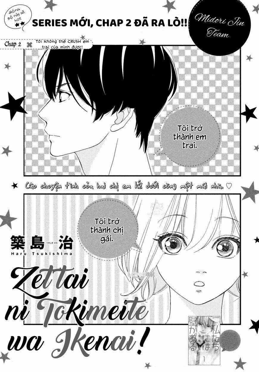 Zettai Ni Tokimeite Wa Ikenai! Chapter 2 trang 7