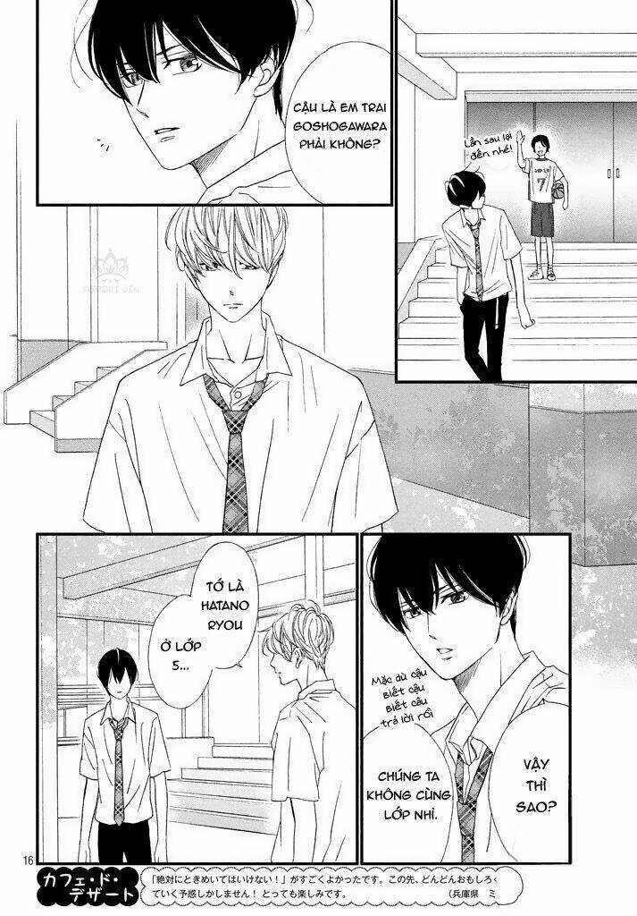 Zettai Ni Tokimeite Wa Ikenai! Chapter 3 trang 20