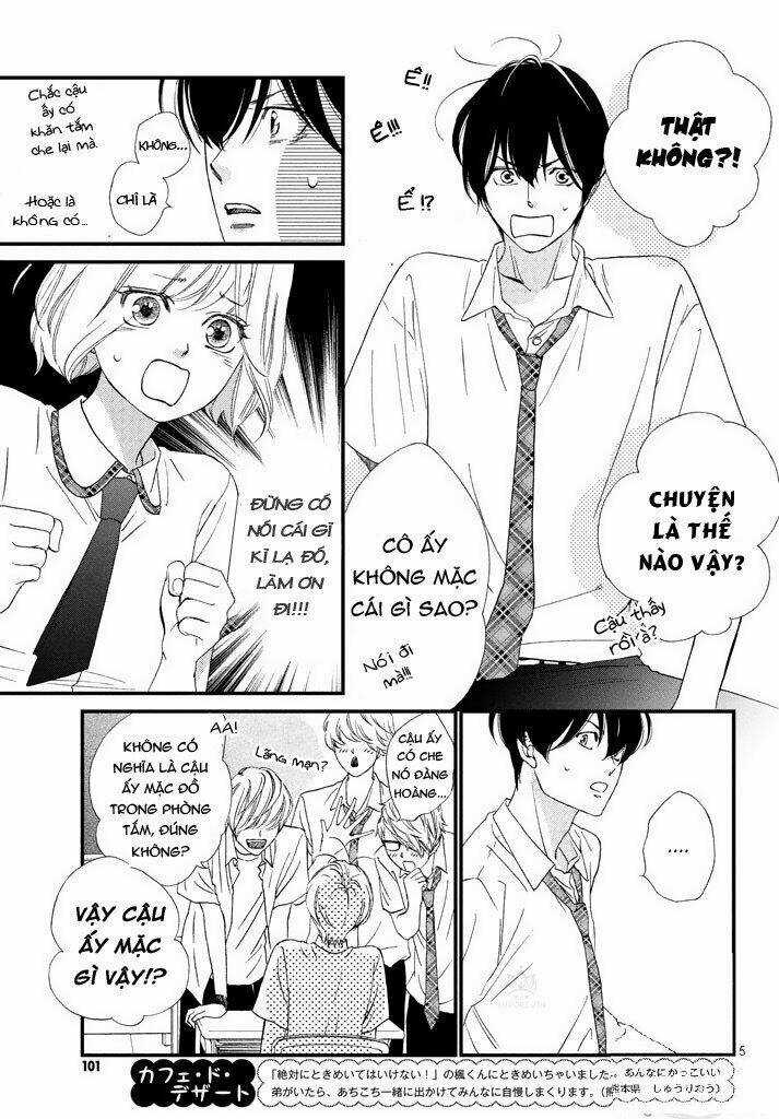 Zettai Ni Tokimeite Wa Ikenai! Chapter 3 trang 9