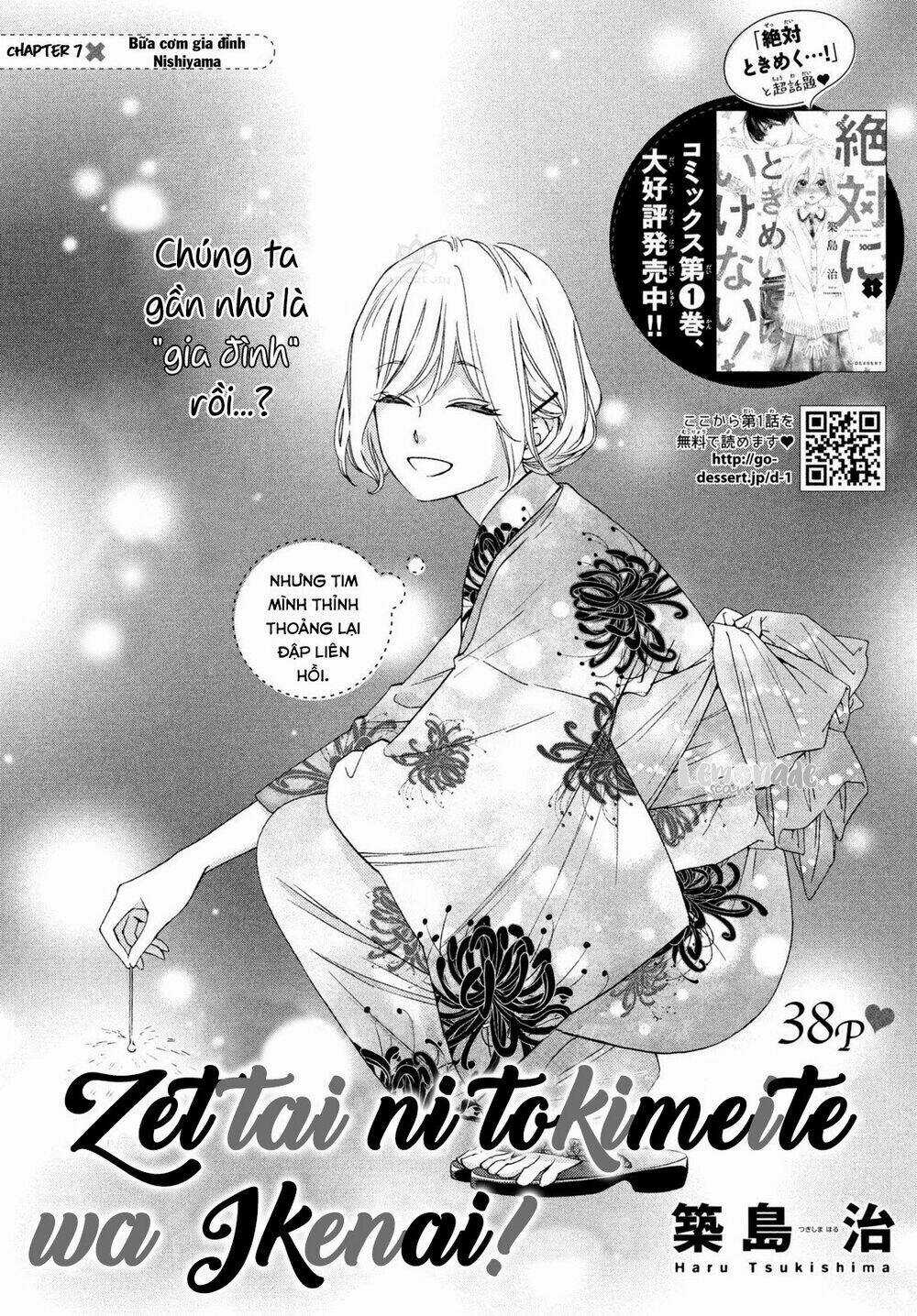 Zettai Ni Tokimeite Wa Ikenai! Chapter 7 trang 2