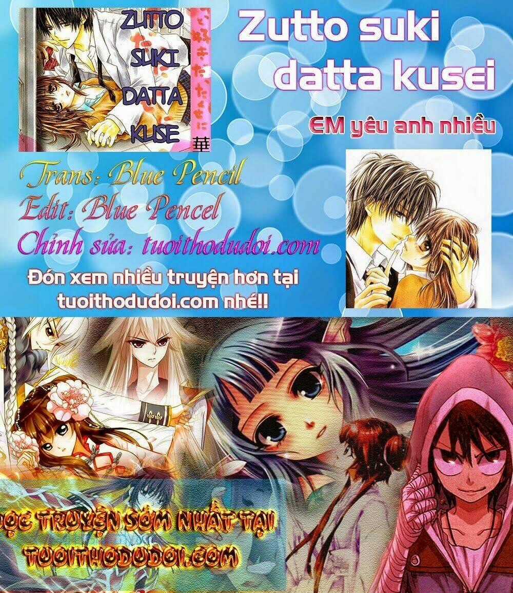 Zutto Suki Datta Kusei Chapter 3 trang 32