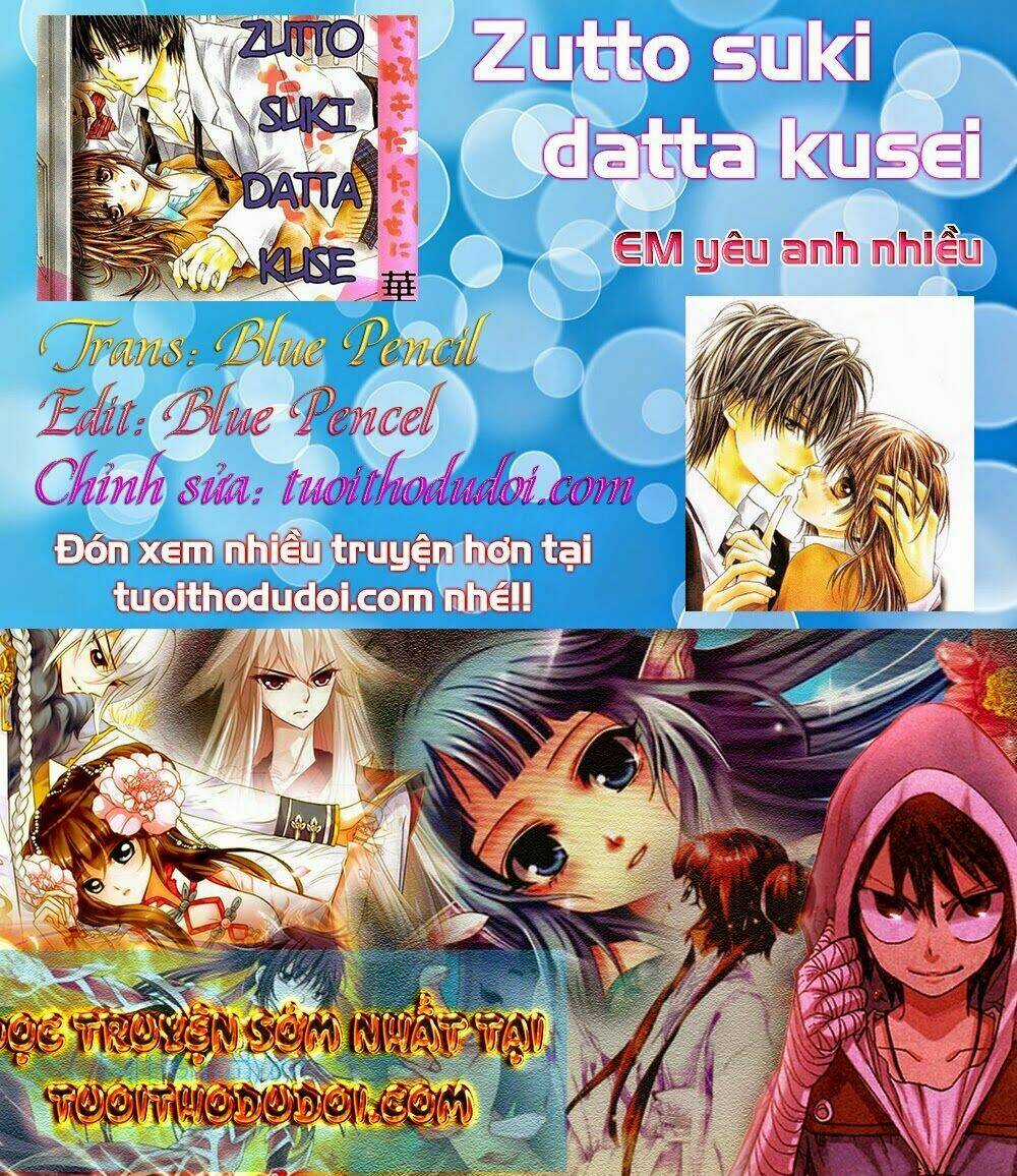 Zutto Suki Datta Kusei Chapter 4 trang 36